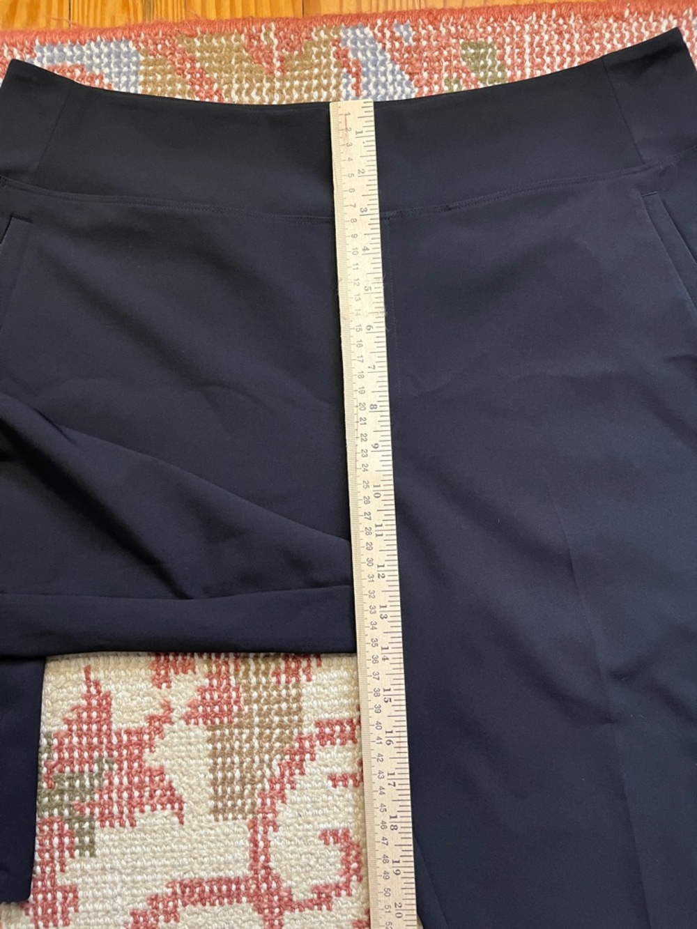 Athleta Brooklyn Ankle Pant Black Size 16 - Picture 3 of 5